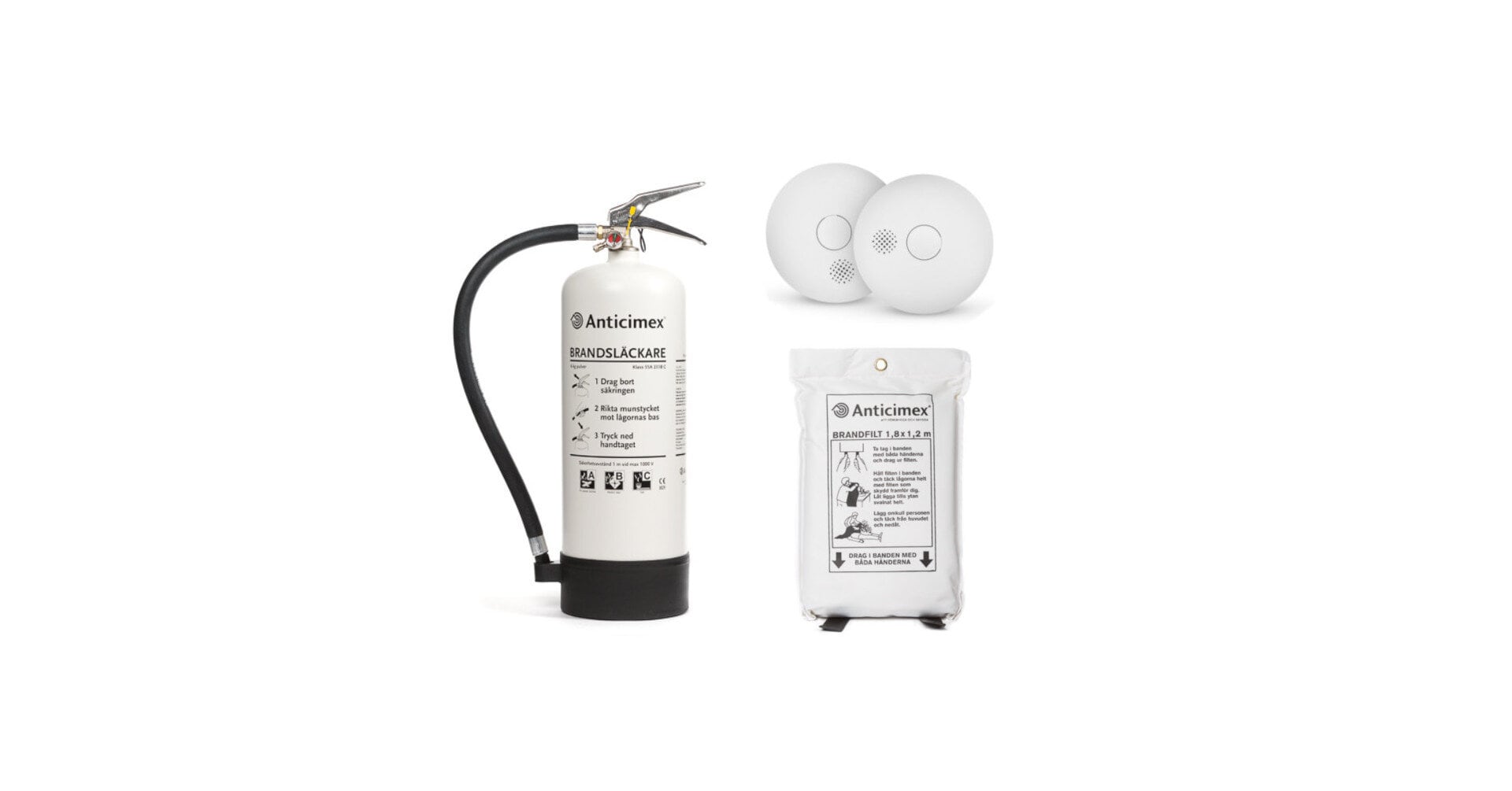 Brandpaket Vit 