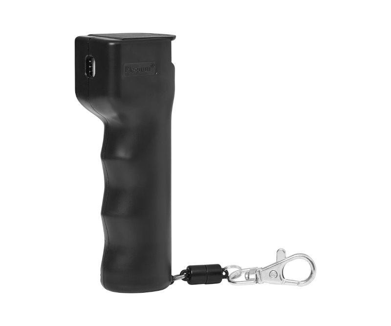 Plegium Smart Försvarsspray är en laglig och kraftigt ögonirriterande mentolbaserad försvarsspray med röd färg samt gratis automatiska positions-SMS och telefonsamtal till dina nödkontakter. Designad och tillverkad i Sverige.  Funktioner Försvarsspray med