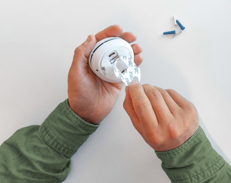 Pebble Mini är en optisk brandvarnare med 5års batteritid