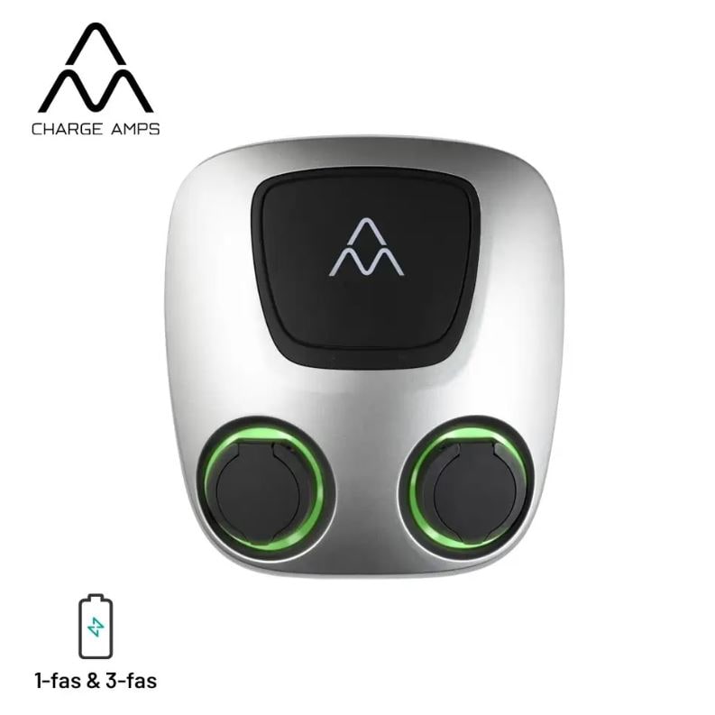 Charge Amps Aura laddbox, 22 kW