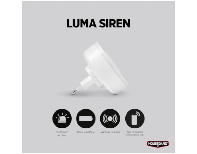 Larm siren Luma