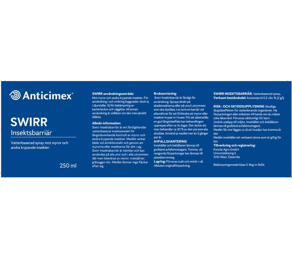 Swirr Insektsbarriär