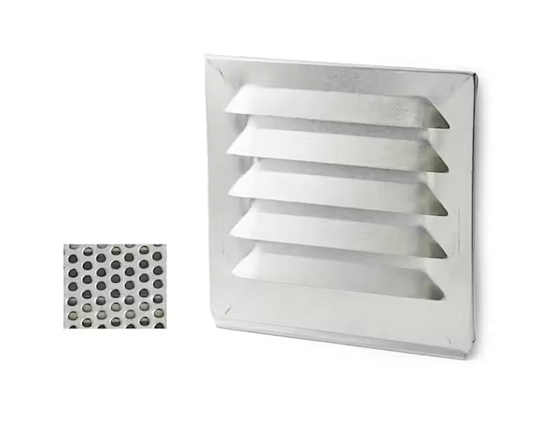 Gnagarsäkert ventilgaller. Förhindra möss från att ta sig in genom ventilationsluckor in i din bostad. Välj storlek nedan 125x125, 150x150 eller 200x200